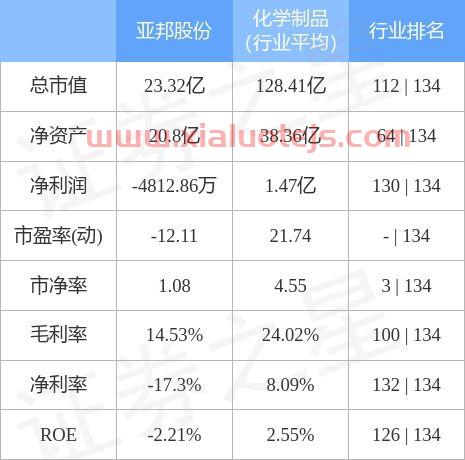 亚邦股份