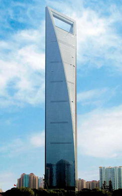上海环球金融中心原方案图（上海环球金融中心长什么样）
