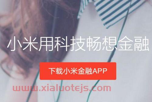 小米的金融是什么意思（小米金融属于哪里的）