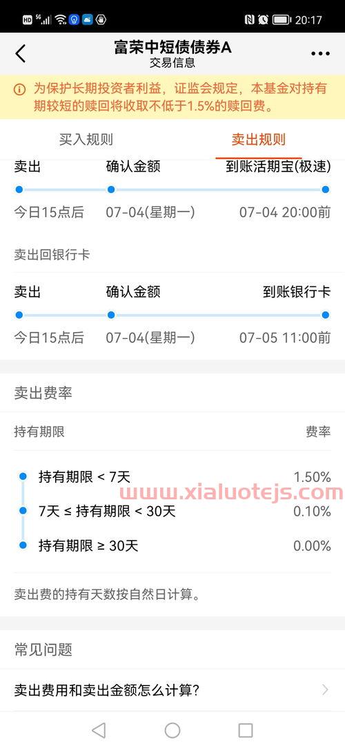 短债基金