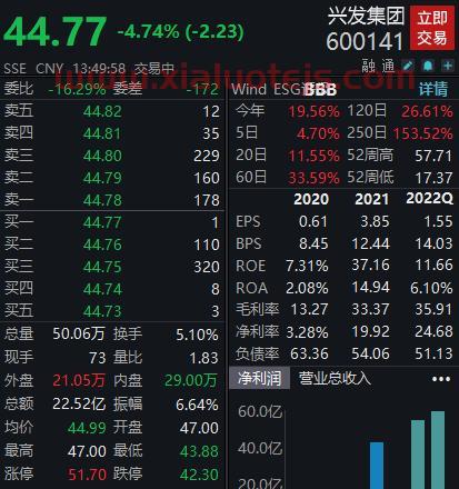 兴发集团股票