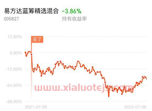 易方达蓝筹精选混合(005827)