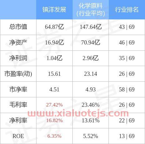 镇洋发展股票股吧